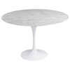 Inova Team -White Round Modern Dining Table
