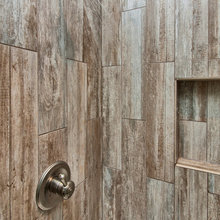 Wood Tile Shower
