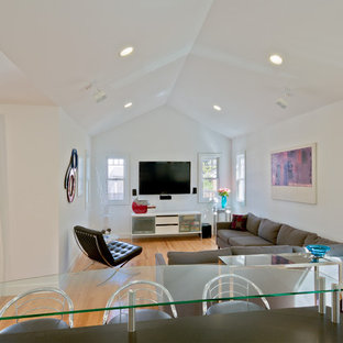 Family Room Vaulted Ceiling Addition Houzz
