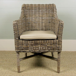 Kubu Woven Armchair - Dining Chairs
