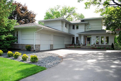 Home design - contemporary home design idea in Minneapolis
