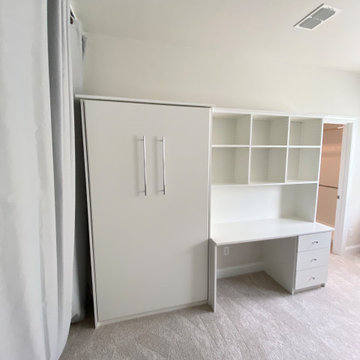 Student Desk and Wall Bed