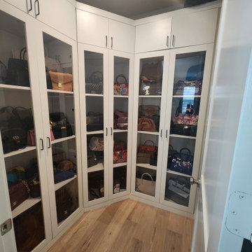 Walk in closets Small Med & Large