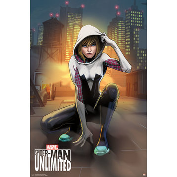 Spider-Man Unlimited Spider-Gwen Poster, Premium Unframed