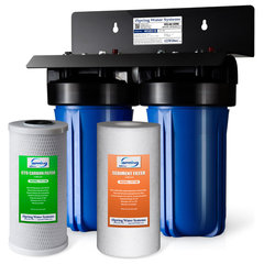 iSpring Whole House Water Filtration System, Reduces Iron and