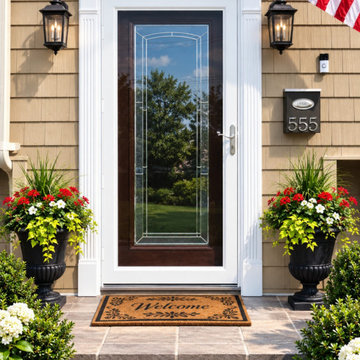 Single  Premium Fiberglass Entry Doors by Royal windows and doors