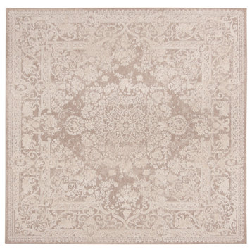Safavieh Reflection Collection RFT664A Rug, Beige/Cream, 12' X 12' Square
