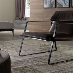 Italian Lounge Armchair Eastway by Chateau d'Ax | MIG Furniture - Indoor Chaise Lounge Chairs
