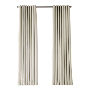 Signature Double Wide White Sheer Curtain Single Panel