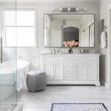 White Vanity/Light floor