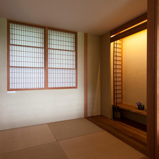 他の地域の和風のおしゃれなランドリールームの写真