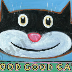 GoodfGood Cat by Hal Mayforth - Limited Edition Humorous Giclee Prints - Fine Art Prints