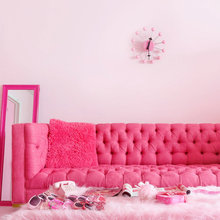 Pink Living Room