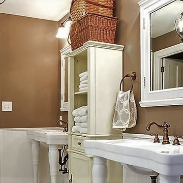 Master Bath Addition Keeps it's Historic Charm