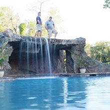 Pools and waterfalls