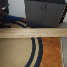 Closet + bench in the hallway