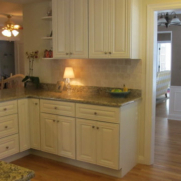 Open kitchen and dining