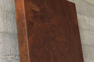 RUSTY by Eskimo - patinated steel radiators. Electric or Hydronic.