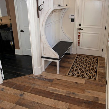Reclaimed White Oak Barn Wood Floor in Bucks County, PA