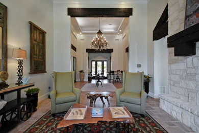 Inspiration for a timeless living room remodel in Austin
