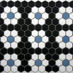 Hex Tile Patterns Made to Order at MosaicTile.com - Mosaic Tile