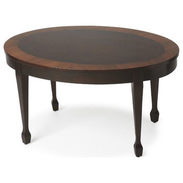 Butler Specialty Masterpiece Clayton Coffee Table in Cherry Nouveau