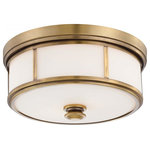 Minka-Lavery - Minka-Lavery Harbour Point Two Light Flush Mount 4365-249 - Two Light Flush Mount from Harbour Point collection in Liberty Gold finish. Number of Bulbs 2. Max Wattage 60.00. No bulbs included. No UL Availability at this time.