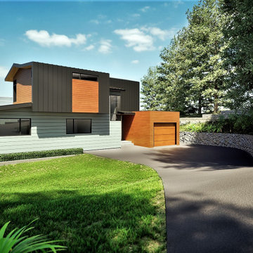Modern House Alteration - North Vancouver
