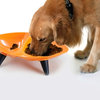 Melamine Couture Sculpture Double Food and Water Dog Bowl