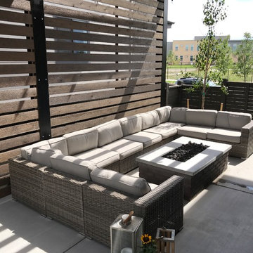 Modern Metal Pergola