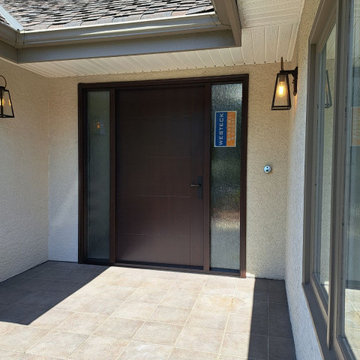 Whiterock entry door