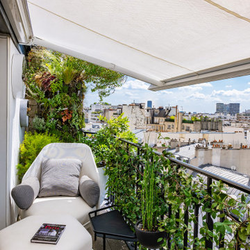 Aménagement petit balcon Haussmannien  Paris 16