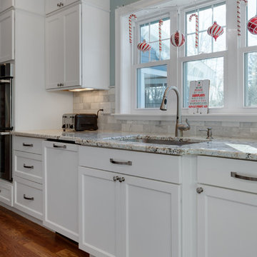 Festive White Kitchen - New Construction
