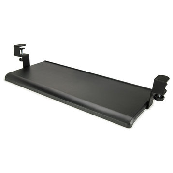 Desk-Clamp Keyboad/Mouse Tray With Extra Wide Platform