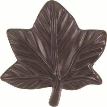 Aged Bronze Leaf Knob, ATH2203O