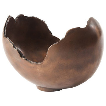 Burled Bowl, Bronze