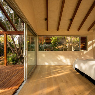 Home design - beach style home design idea in Auckland