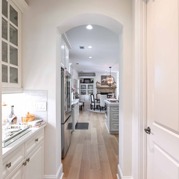 7-Inch Rift and Quartered White Oak Engineered Installation, Site-Finished in Ch