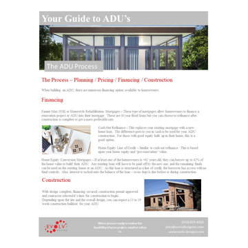 Your Guide To ADU's