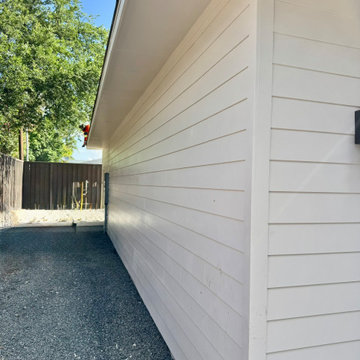 75244 - Preston Hollow - Garage Conversion, Garage Addition - BEFORE and AFTER