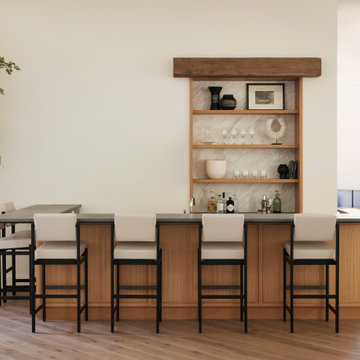 Desert Residence-Bar by Hyde Evans Design