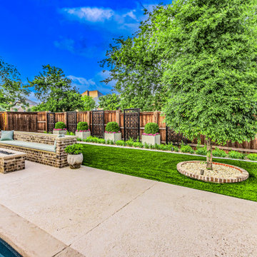 New Backyard Landscape Design | Plano Texas | Alterra Landscape Design