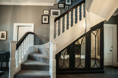 Design ideas for a traditional staircase in Cheshire.