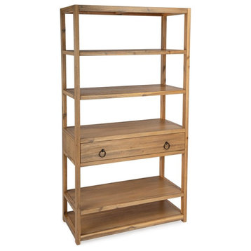 Butler Specialty Company Lark Wood Etagere Bookcase - Natural