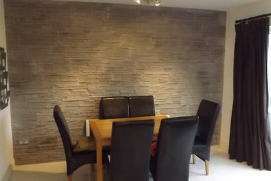 Design ideas for a modern dining room in Cork.