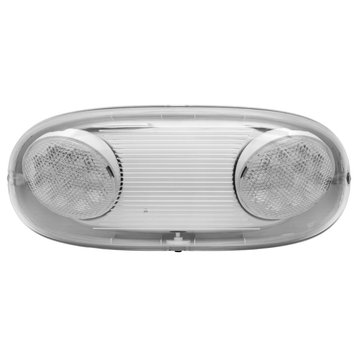 EML6 Outdoor Emergency LED Fixture with Battery Backup