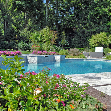 Modern Pool Spa & Outdoor Living Space