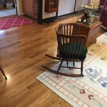 Blended Width Sand and Finish Oak