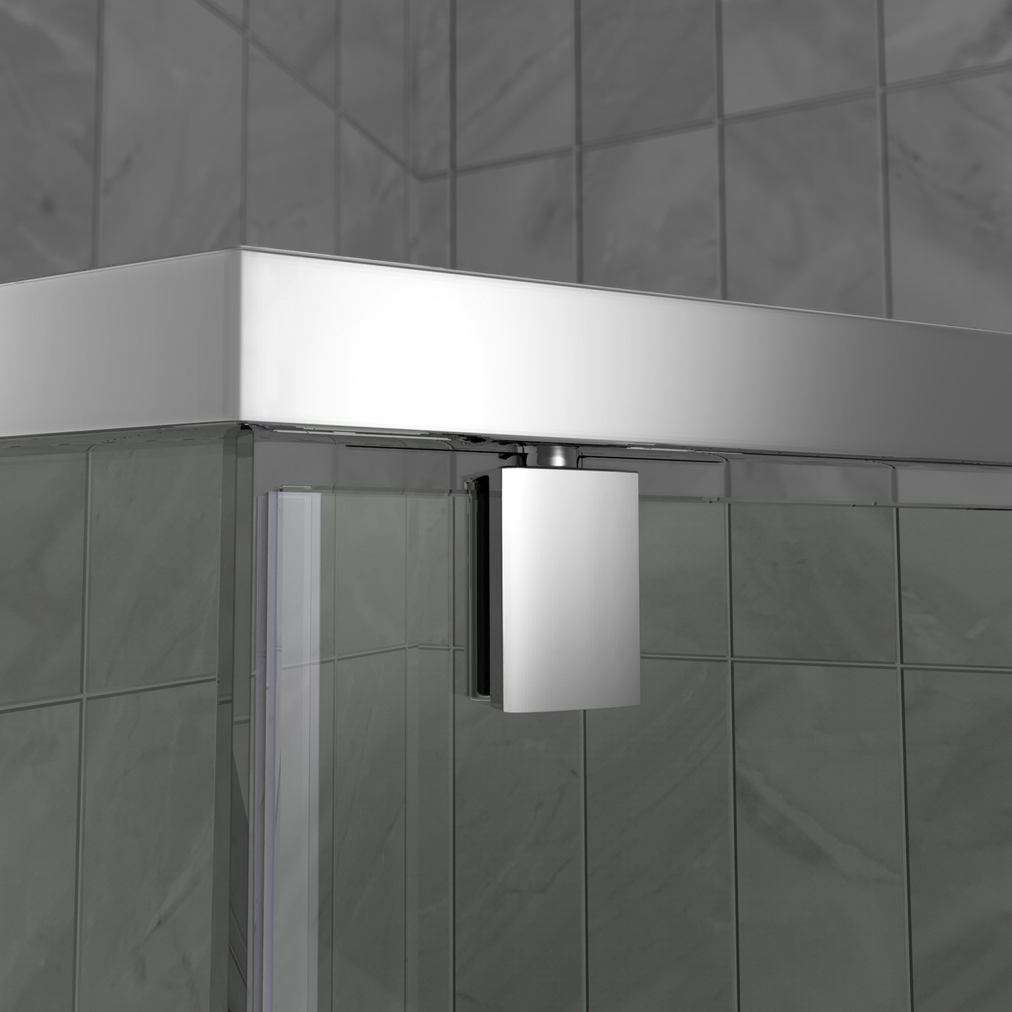 Dreamline Prismframeless Shower Enclosure Slimline 40"x40" Shower Base