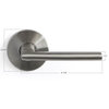 Simplicity Door Lever / Handle by Nova Hardware, Dummy